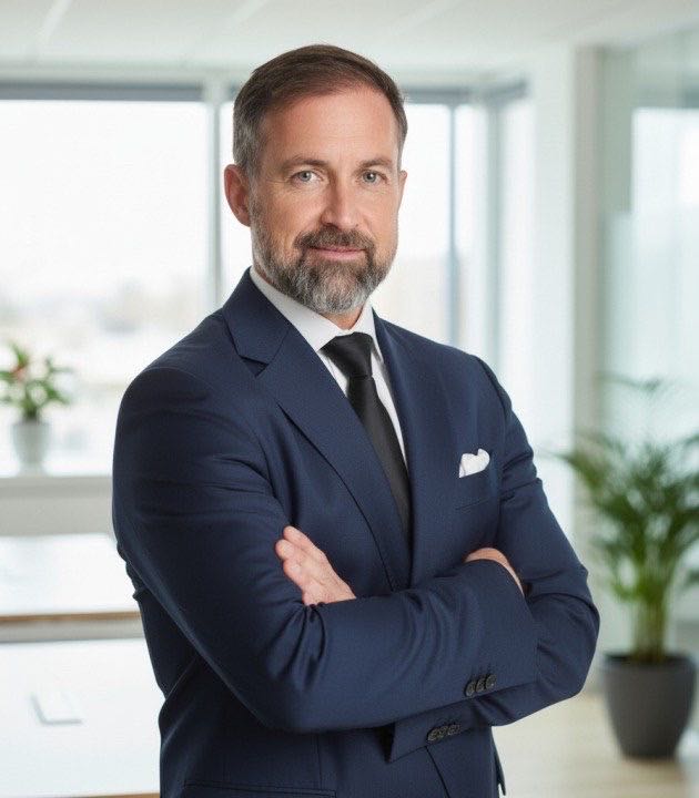 Shaun Gregory Morgan — corporate law expert in Dubai, CEO Franklin Morgan Law, Emirates Towers Level 42